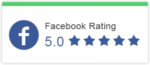 Facebook Rating 5.0 stars