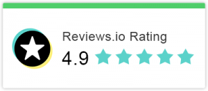 Reviews.io Rating 4.9 stars